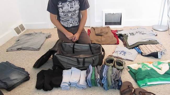 Indian students abroad packing