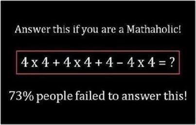 Order of Operations in Maths