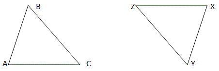 congruent triangles