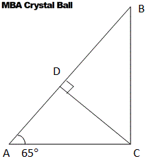 Triangles quiz problem 1