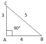 right angled triangle