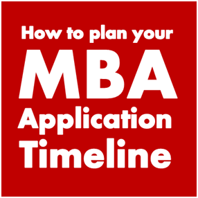 How to plan your MBA Application Timeline