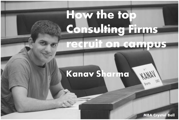 How consulting recruitment works on campus