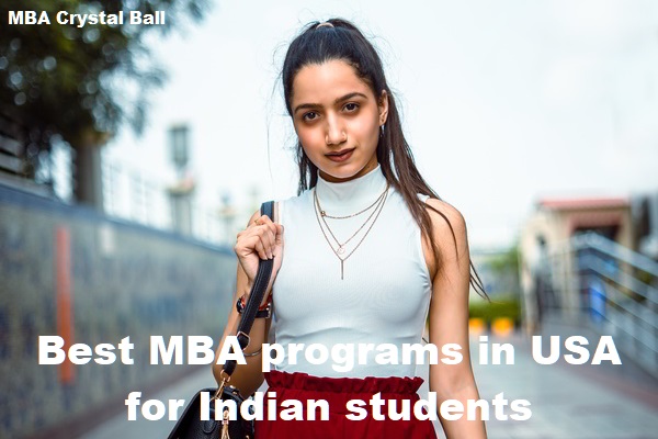 Best MBA programs in USA for Indian students