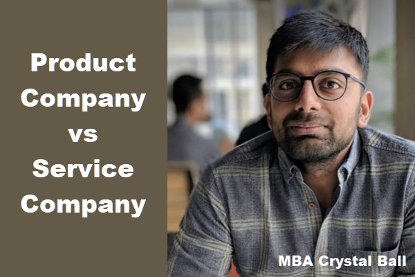 Product company vs Service company