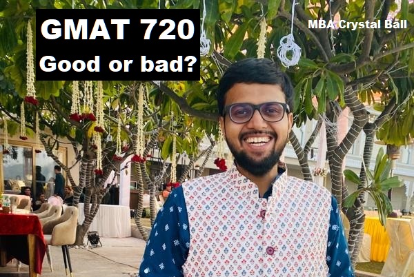 Is 720 a good GMAT score?