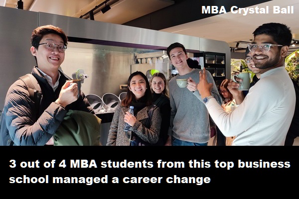 Career change after MBA
