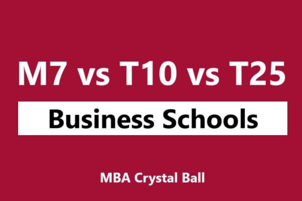 M7 vs T10 vs T25 MBA Salary Differences