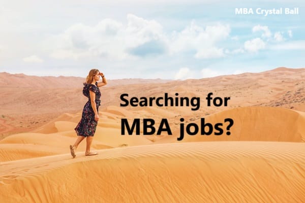 How to improve your chances of finding MBA jobs